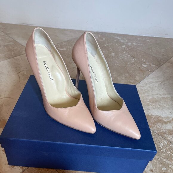 Nude Sarah Flint Perfect Pump 100, size 37.5 - Picture 1 of 5